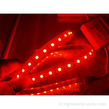 크리스마스 장식을위한 방수 AC120V LED 스트립 라이트